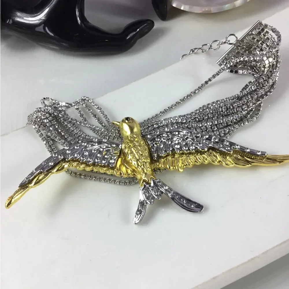 Zara Swan Choker Necklace - Picture 8 of 16